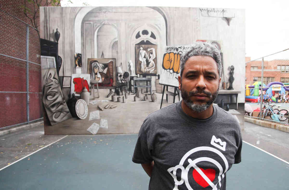 Canvas complete: Artist wraps months-long mural project at P’Heights school