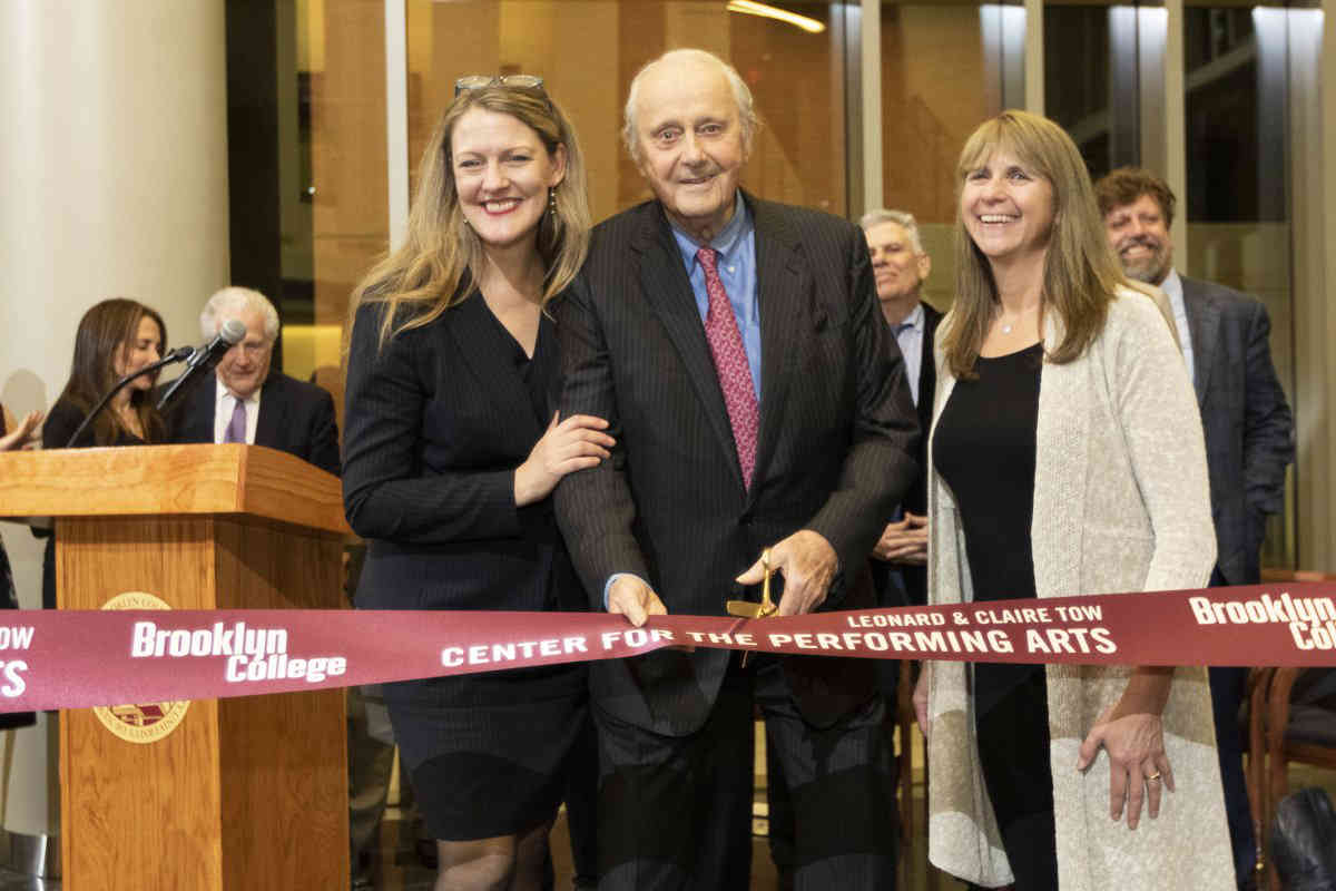 The show goes on! Brooklyn College dedicates new performing arts center