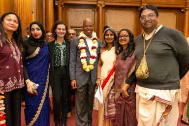 Shining moment: Brooklynites celebrate Diwali, the Hindu festival of lights