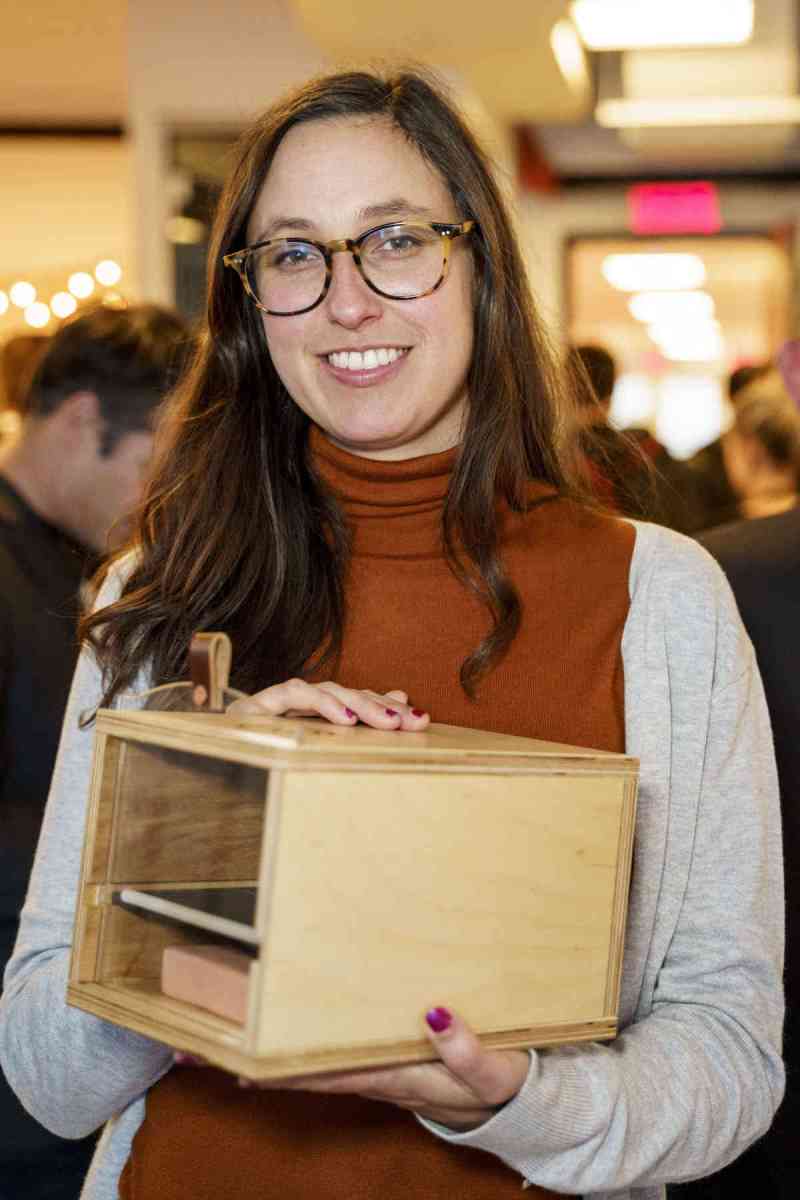 Cheese whiz: Sunset Parker awarded international prize for her cheese-storage contraption