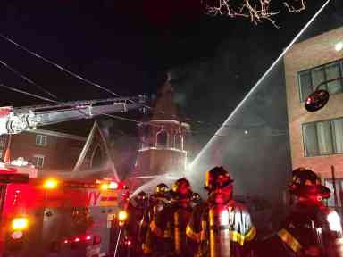 Historic Sheepshead Bay church ravaged by midnight blaze