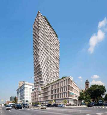 Clinton Hill community board approves two-building project on site of ‘hot’ bar