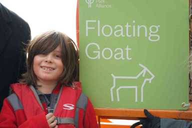 First mate: Windsor Terrace boy wins contest to rename Prospect Park’s weed-eating boat
