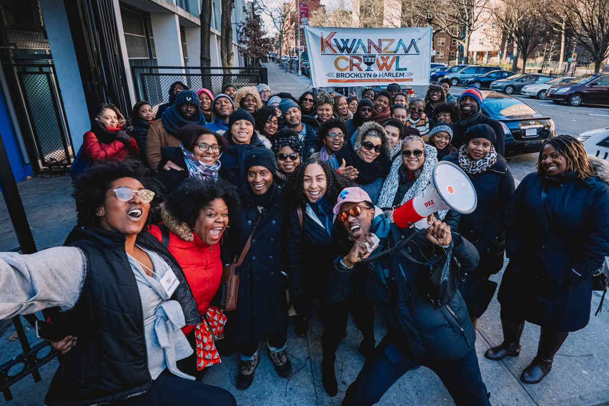 They mean business: Sisters return with Kwanzaa crawl