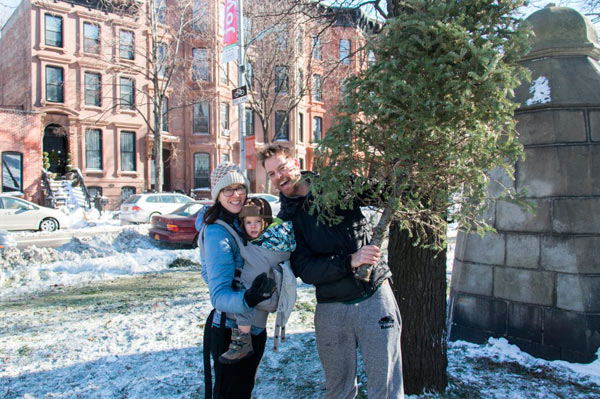 A pine way to die: Locals’ old Christmas trees pulverized into plant food at Mulchfest