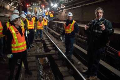 L-ast words: Gov. tours L train tunnel, says he will share any changes to planned repairs soon