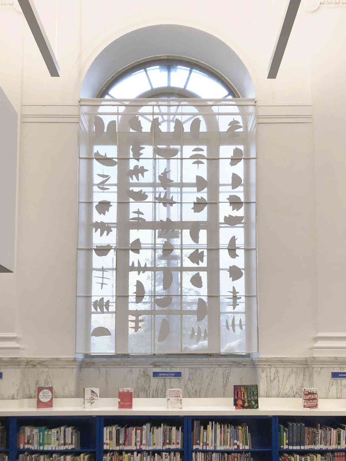 Feast For The Eyes Bpl Installs Teens Decorative Window Screens At