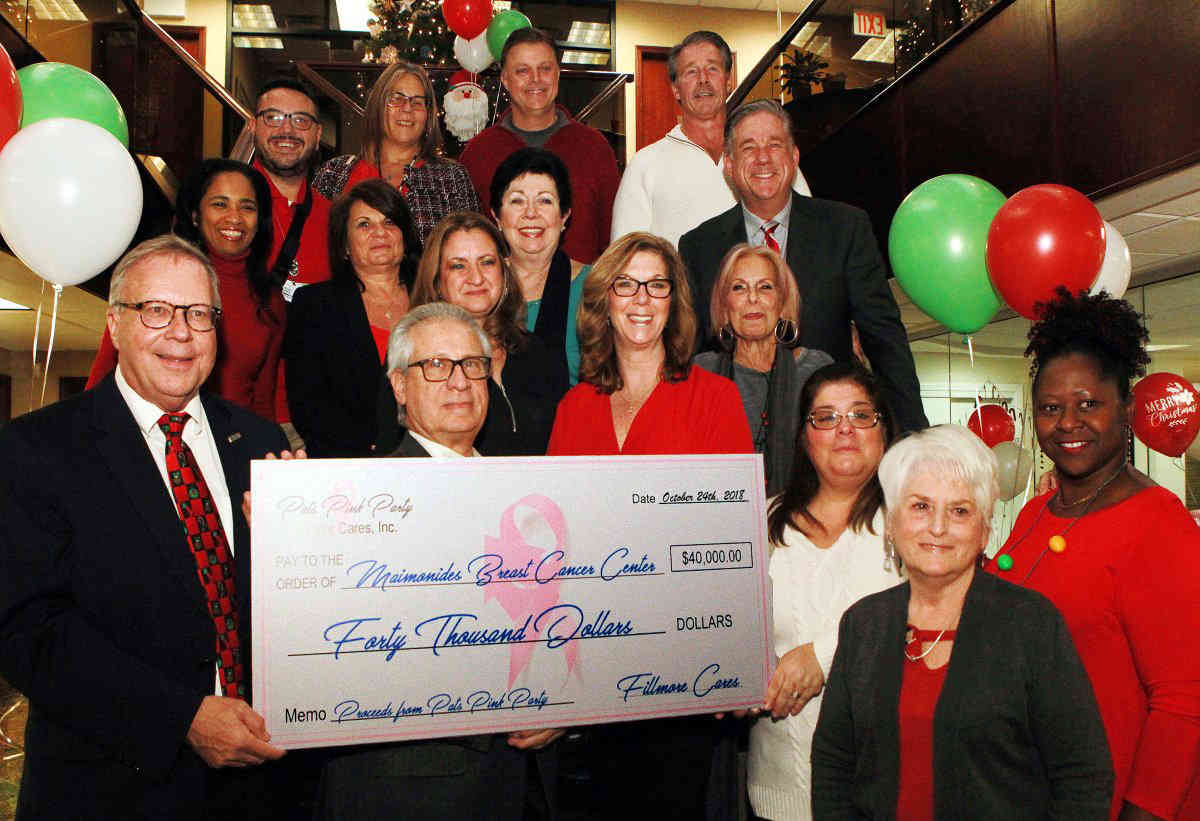 Staffers at Maimondies, Fillmore Real Estate raise funds for breast-cancer research