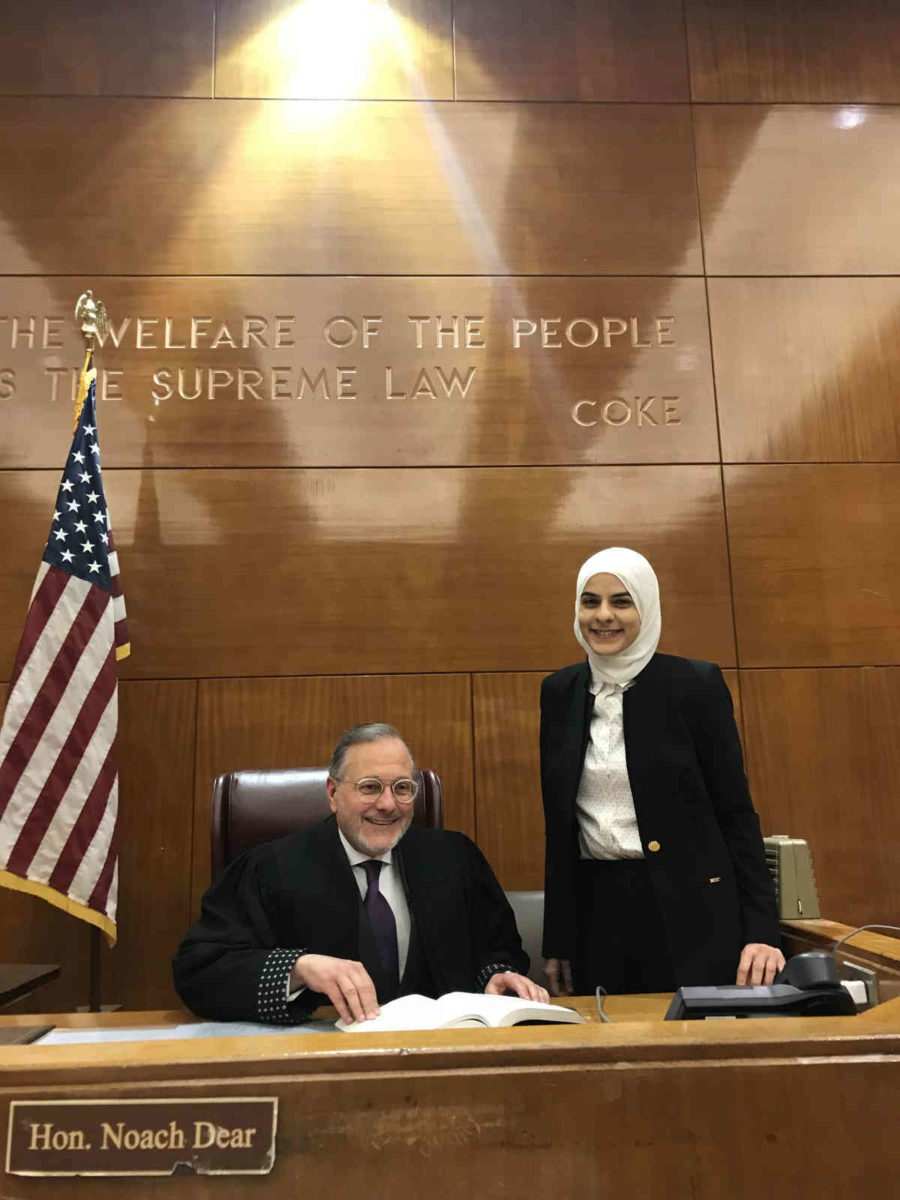 This duo rules! Orthodox judge and Muslim law clerk lead by example