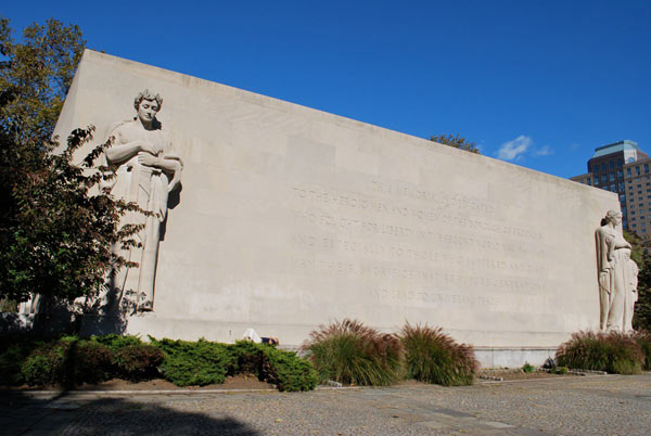 Renovations on long-shuttered Cadman Plaza WWII memorial will finally begin next year