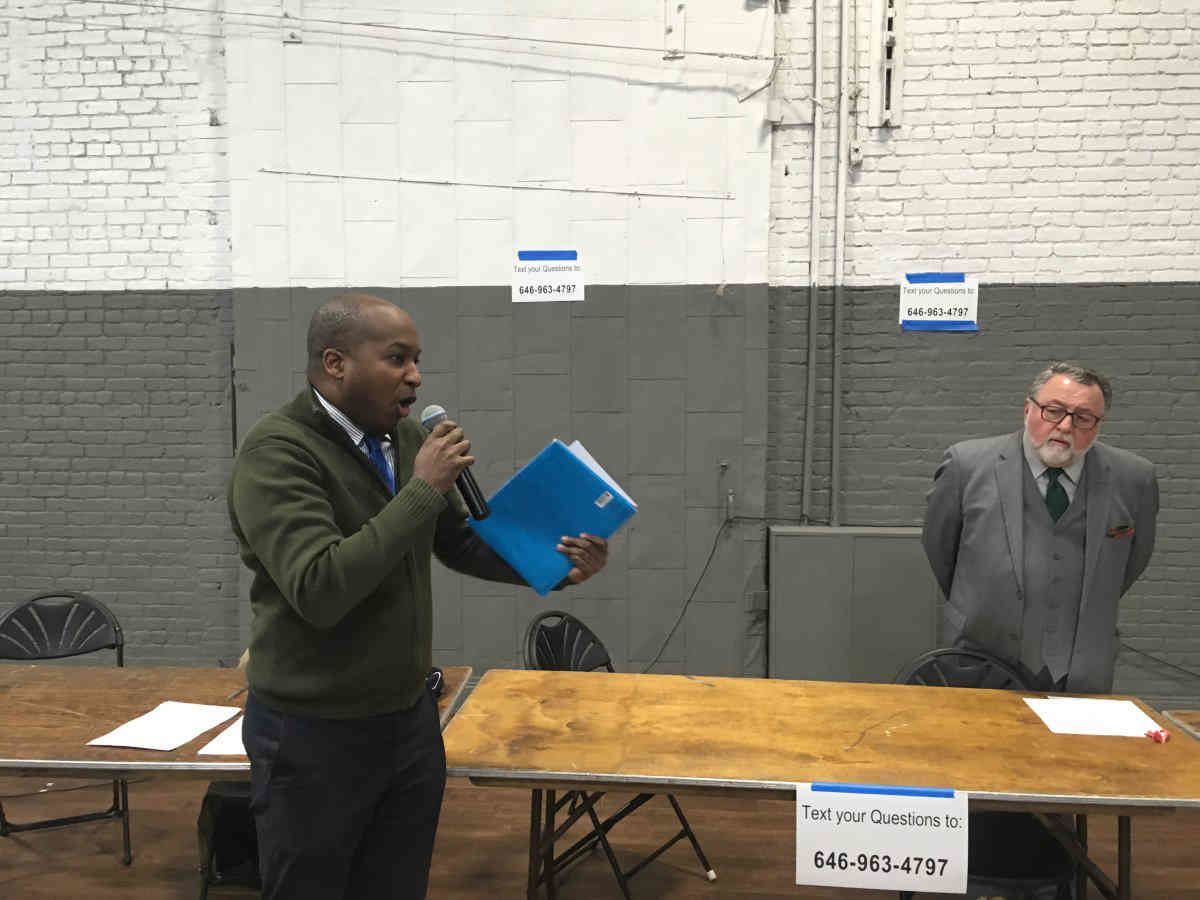 Bklyn Dem leaders reluctantly promise more time for debate after protests erupt at meeting