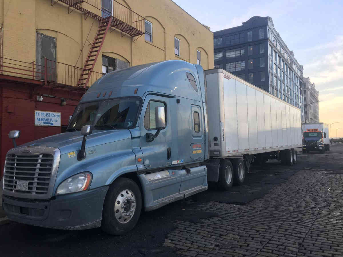 Green streets: Industry City leaders want to install more massive planters to curb illegal truck parking