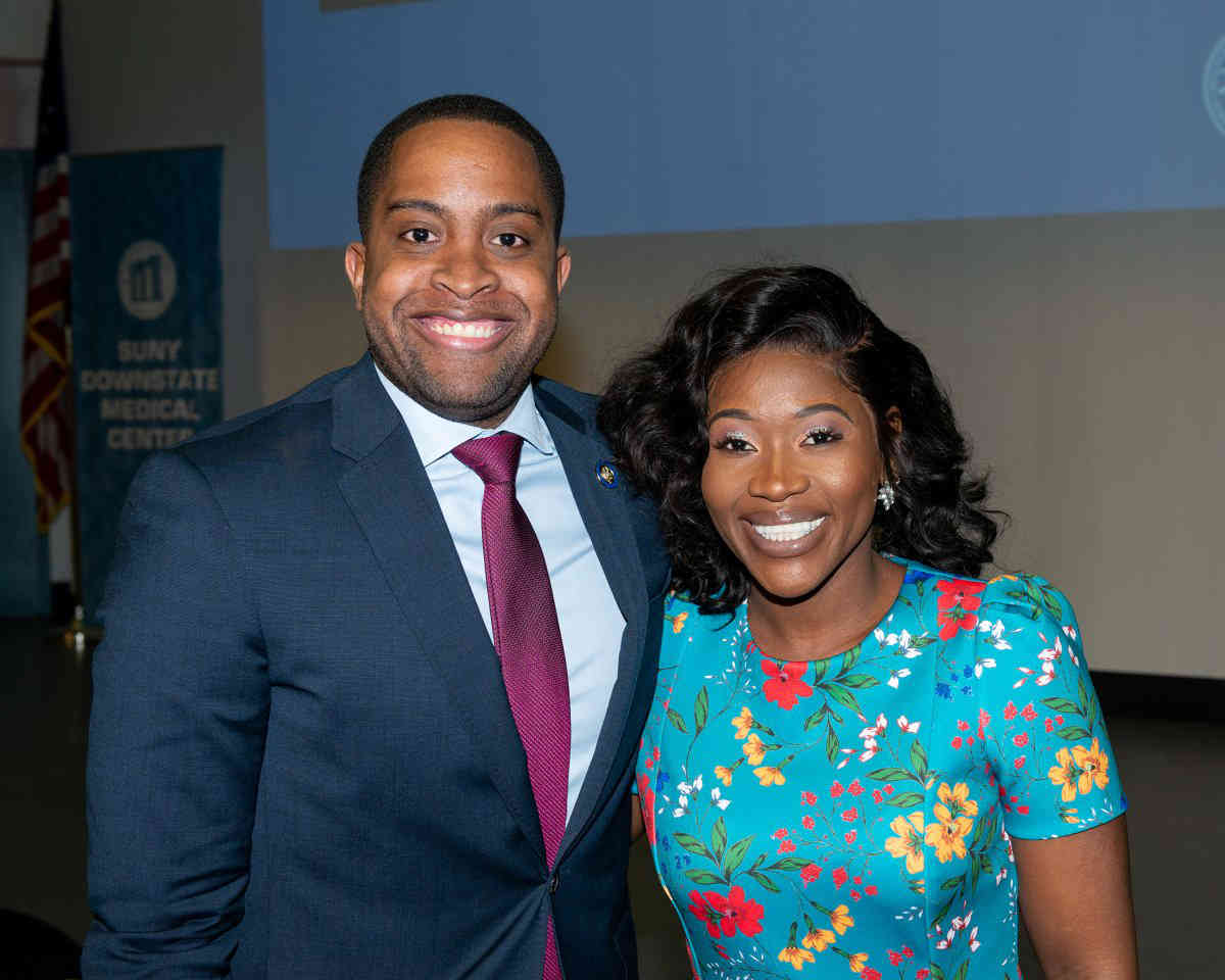 Myrie’s moment! Dems toast freshman state senator at PLG swearing-in ceremony