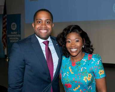 Myrie’s moment! Dems toast freshman state senator at PLG swearing-in ceremony