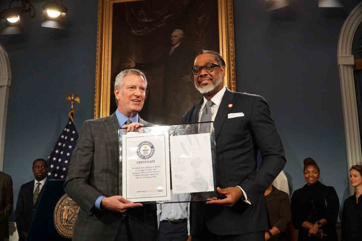 Legislative record: Crown Heights councilman nets Guinness record as world’s tallest politician