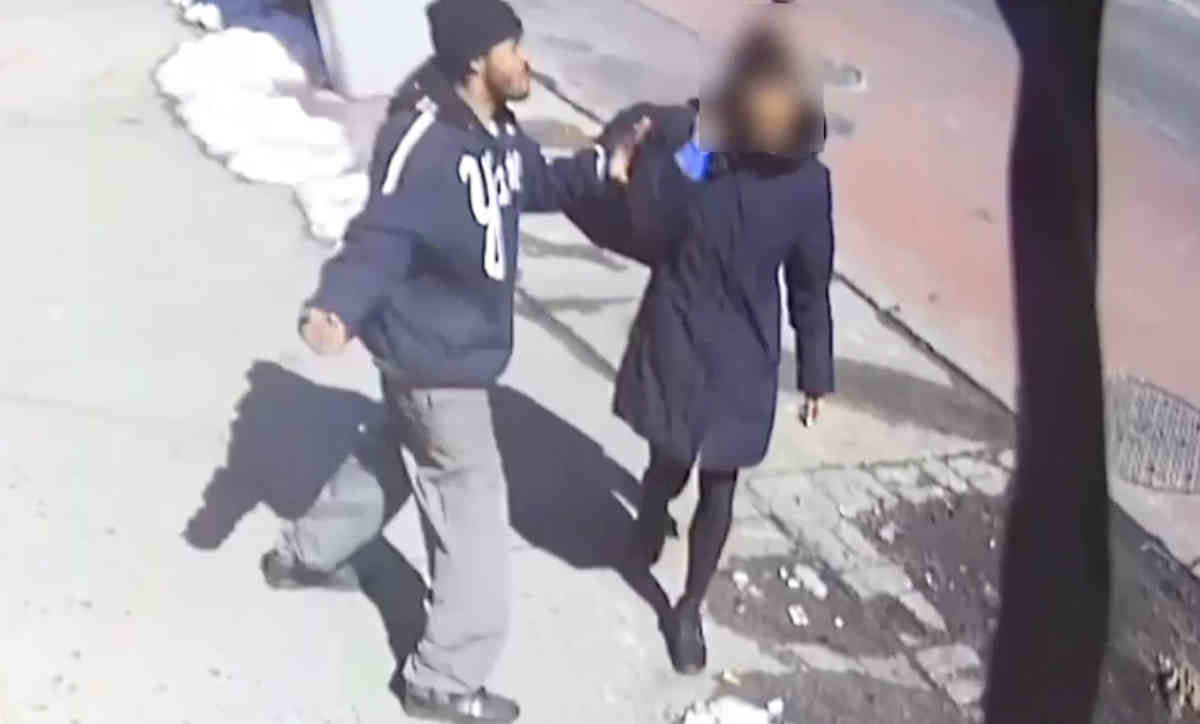 Brutal blow: Brute wanted for clocking woman on Crown Heights street