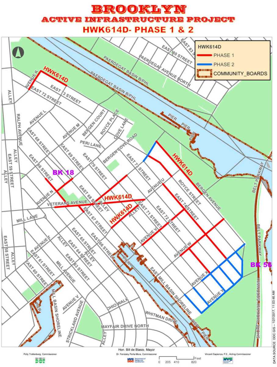 Shoring up Bergen Beach: City kicks off $52-million, four-year project to repair roads in nabe