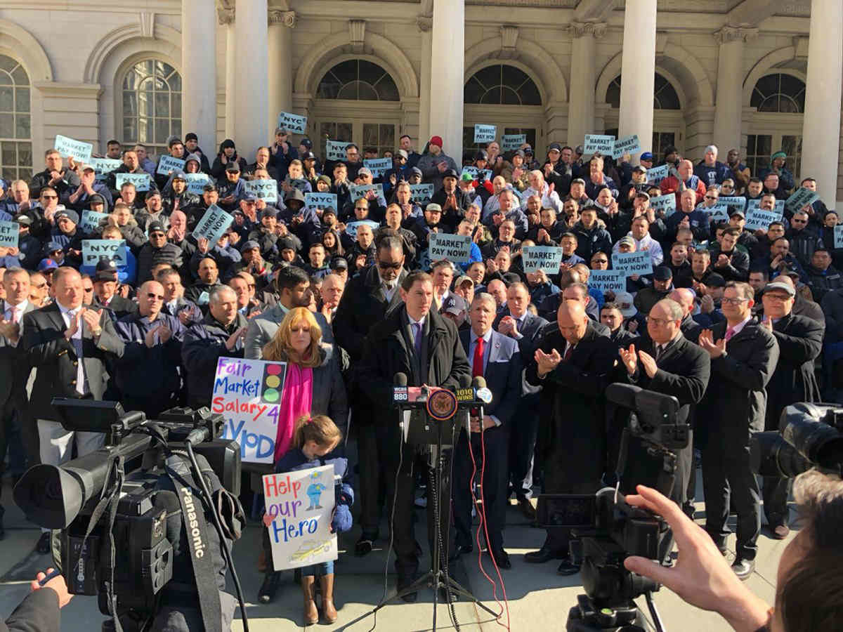 Funding the force: Mayor must give raises to cops, Sheepshead Bay pol demands