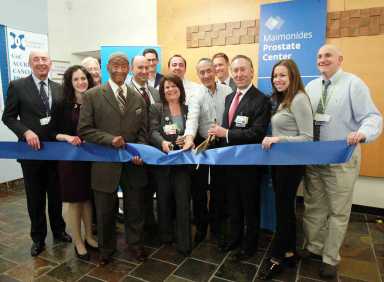 Doctors, cancer survivors snip ribbon on new Maimonides Prostate Center