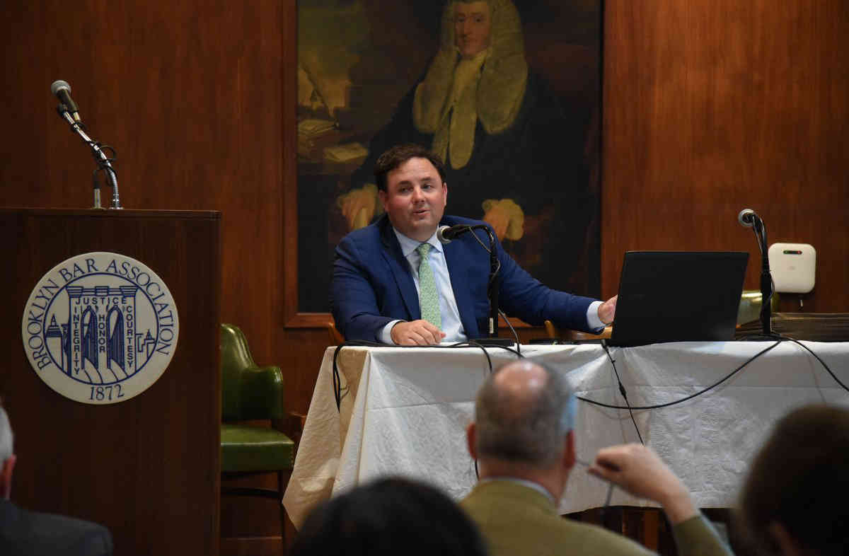Tech skills: Lawyer gives lecture in passing on digital assets after death