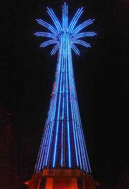 Coney Islanders light Parachute Jump blue for World Autism Awareness Day