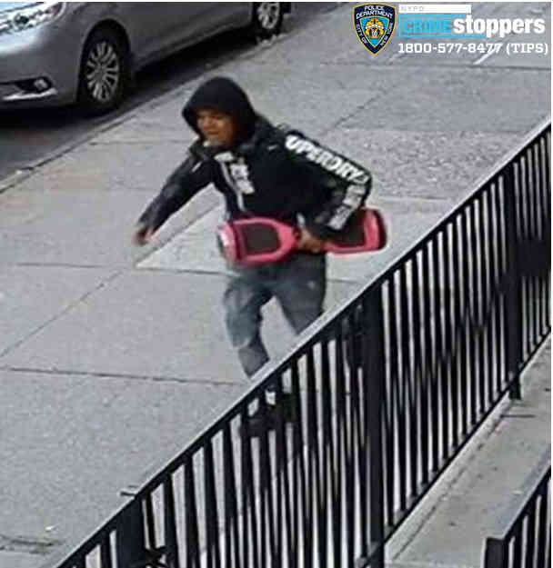 Above the law: Teen steals Hoverboard, punches boy in Williamsburg