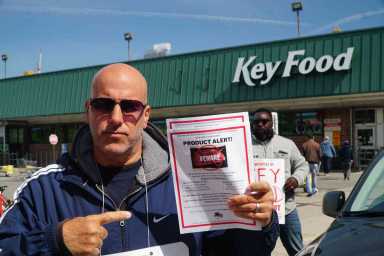 Mystery meat: Locked out Slope butchers warn Key Food customers not to trust new, pre-packaged meat