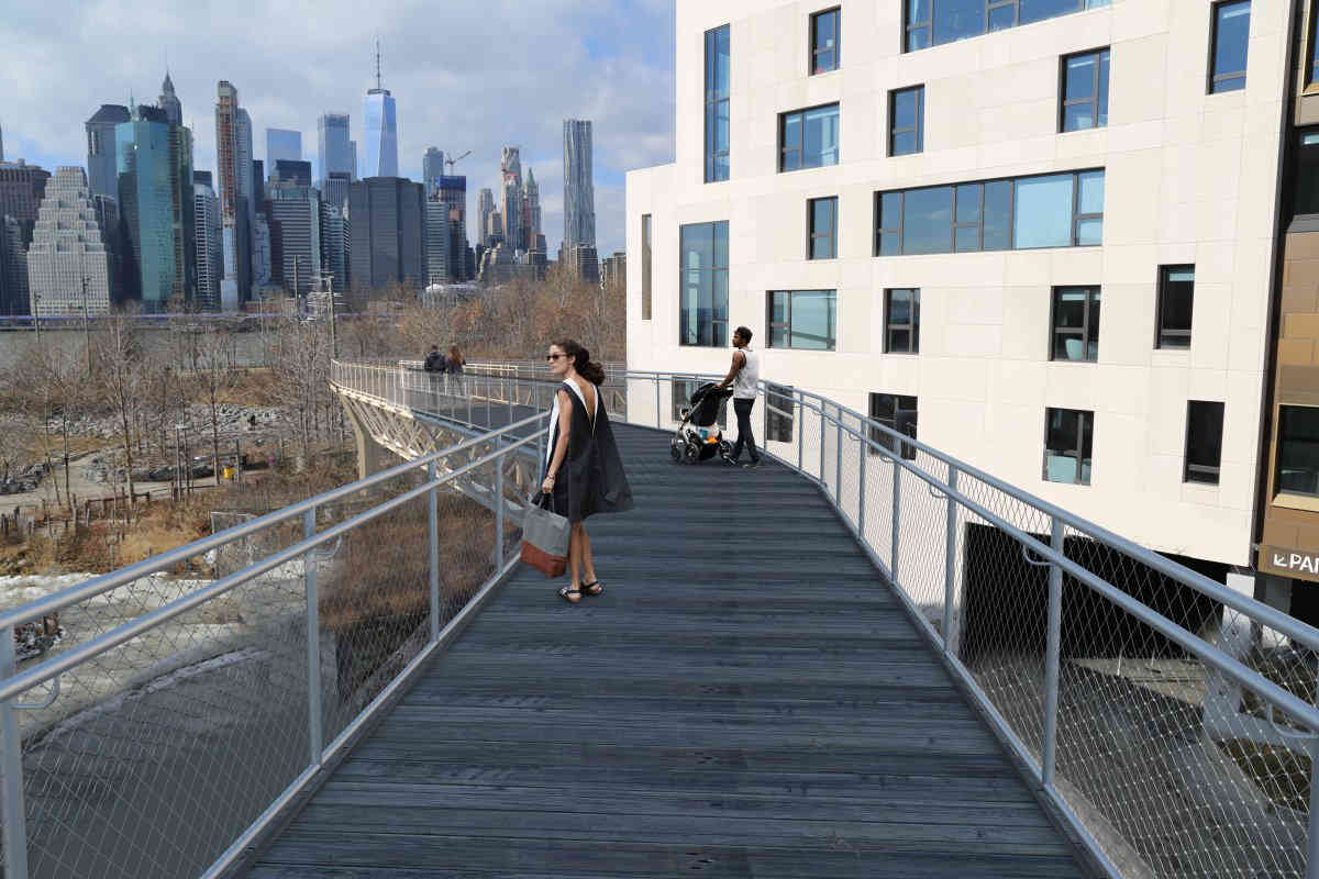 Steely span: Bridge Park honchos unveil pricey second coming of Squibb Bridge