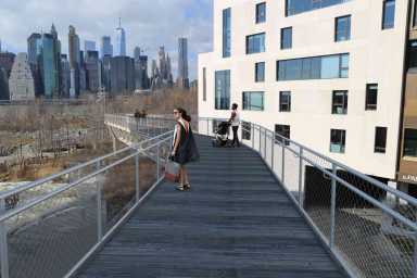 Steely span: Bridge Park honchos unveil pricey second coming of Squibb Bridge