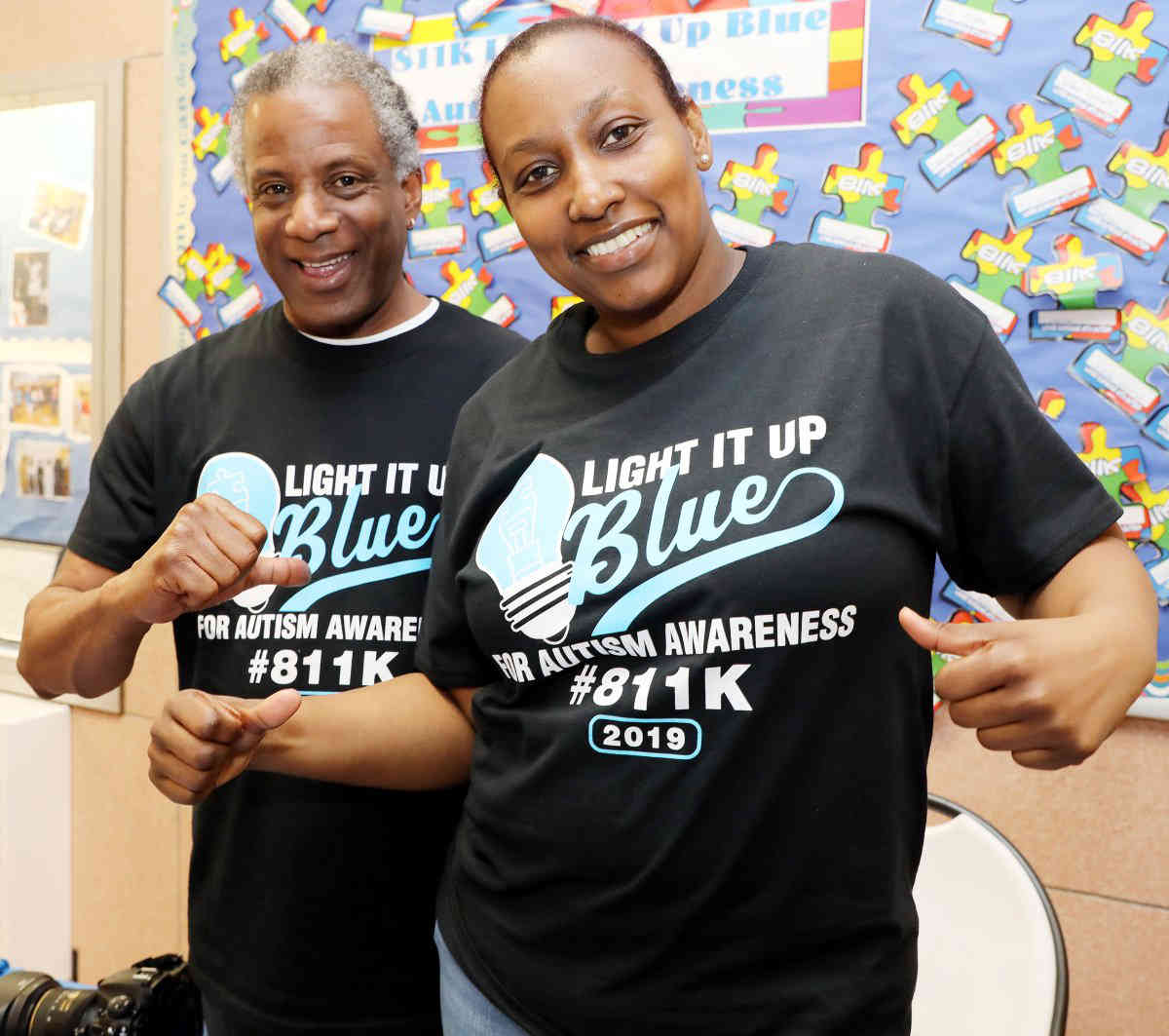 Silent message: Connie Lekas School hosts annual autism awareness event
