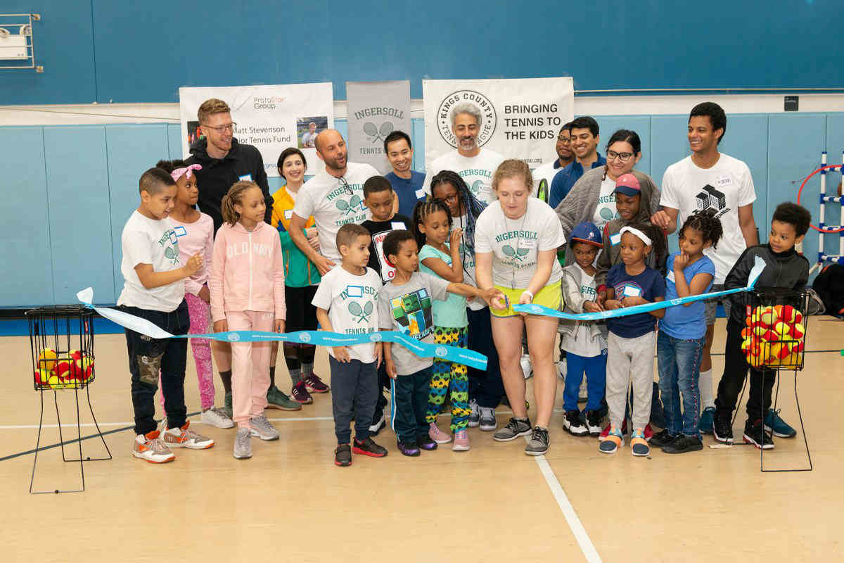 Serving the community: Tennis group opens first summer classes at Ingersoll Houses