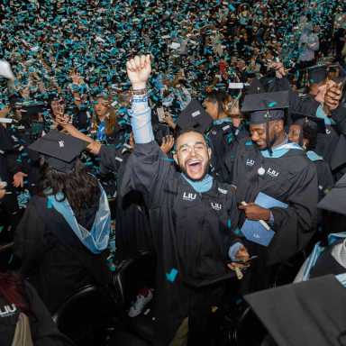 Class dismissed: More than 2,300 students graduate from LIU in massive commencement ceremony