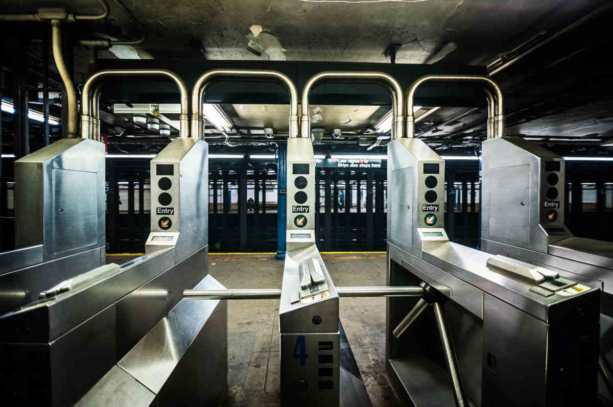 subway turnstiles