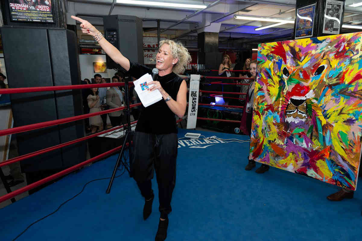 It was a hit: South African do-gooders collect funds at Dumbo auction