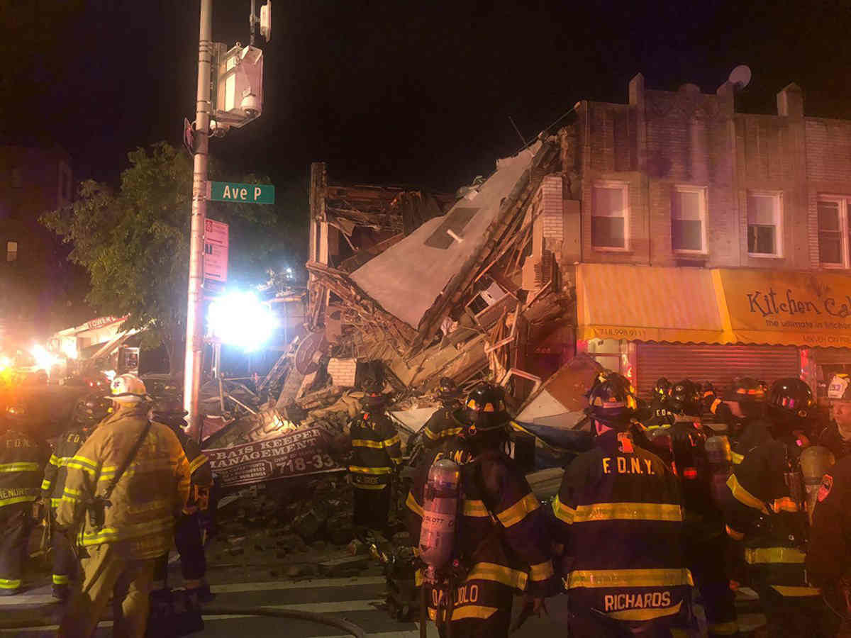 Midwood building collapses after vehicle crashes into ground floor: NYPD