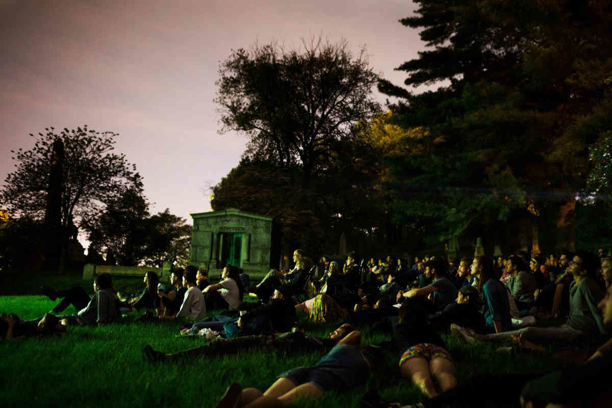 Dead center: Green-Wood Cemetery has all the action this summer!