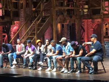 Brooklyn students perform on ‘Hamilton’ stage