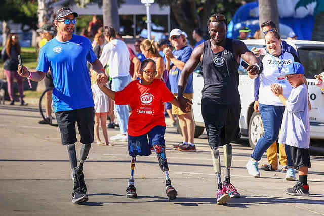 Challenged Athletes Foundation honors 9-year-old Mill Basin amputee