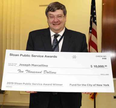 Coney Island Hospital honcho honored for outstanding public service