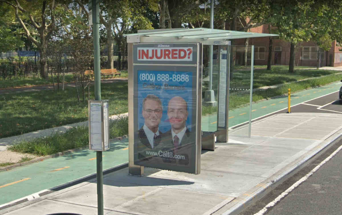 City removes Cellino and Barnes ad for creating traffic hazard