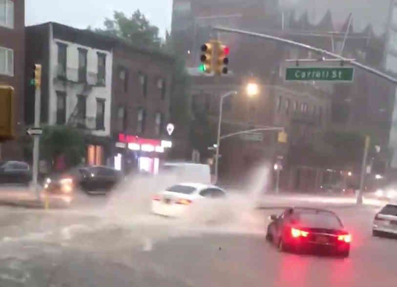 Torrential rain ravages Gowanus