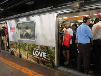 Numbered train lines are — once again — suffering loss of service in Brooklyn