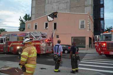 New York’s Bravest battle Greenwood Heights blaze