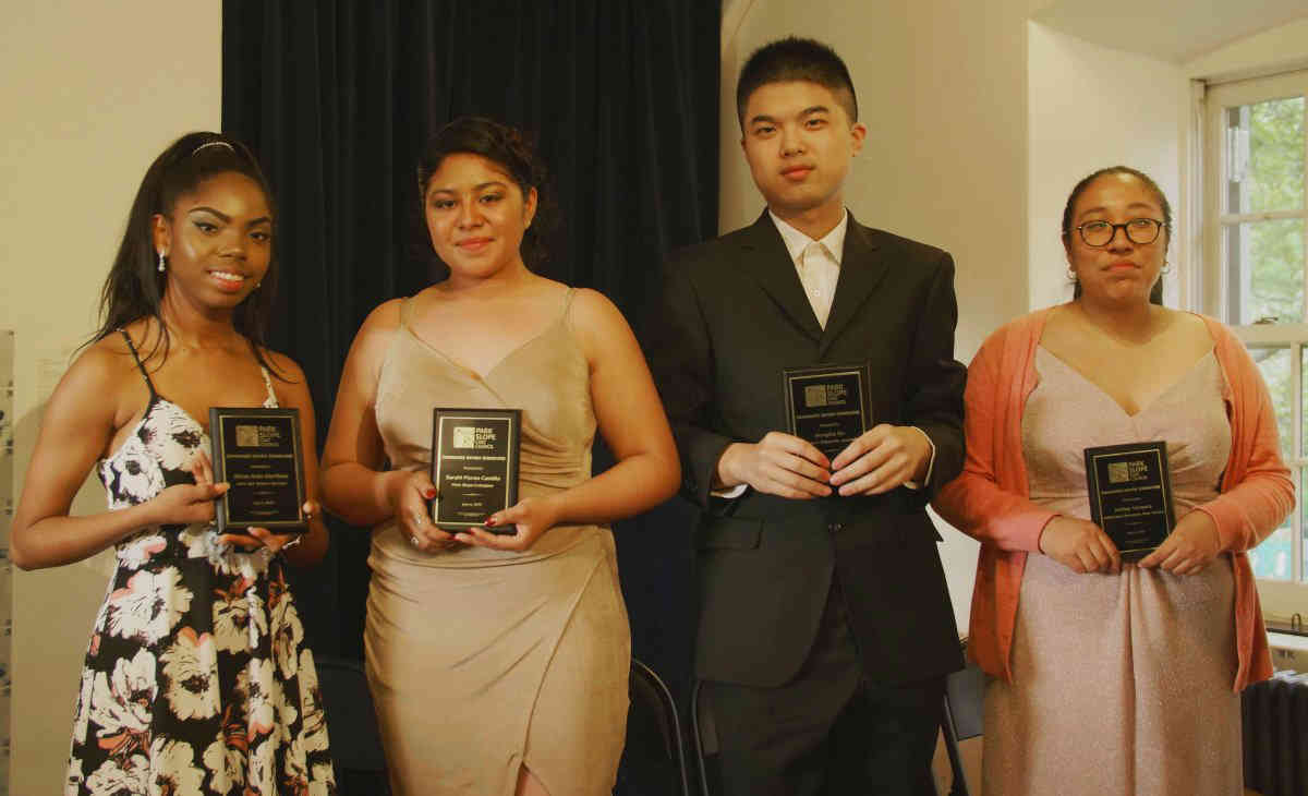 Park Slope civic group awards scholarship to deserving students