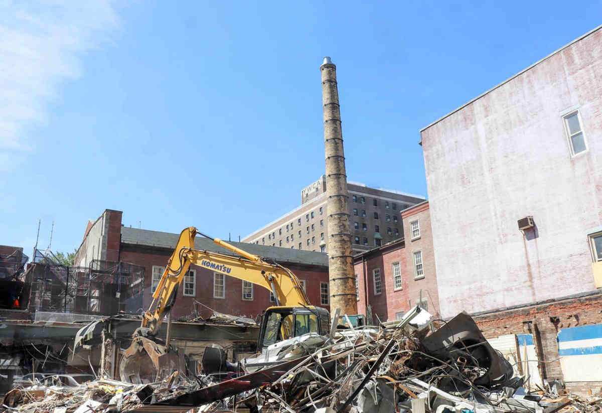 Demolition begins at future site of controversial development in Boerum Hill