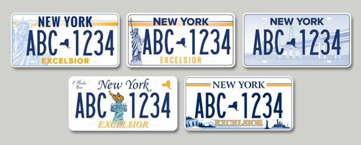Governor calls on New Yorkers to vote for new official state license plate