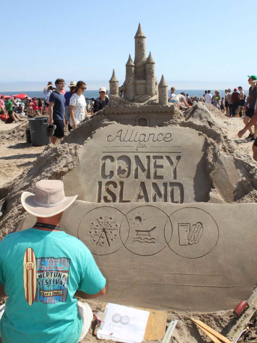 Annual Sand Sculpting Contest takes over Coney Island Beach