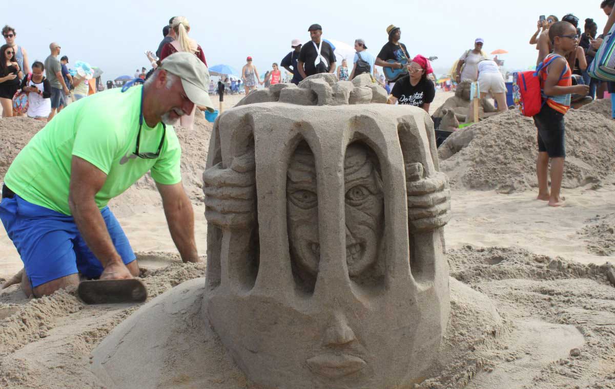 sand sculpture