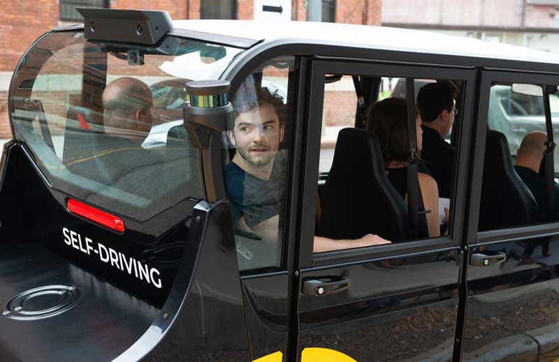 State’s first driverless cars come to Brooklyn Navy Yard
