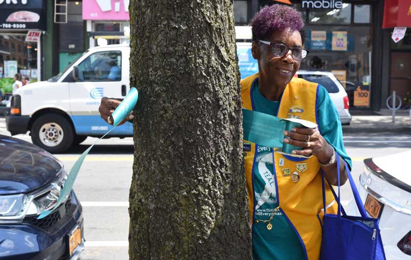 Advocates spread awareness of ovarian cancer in Park Slope and Clinton Hill